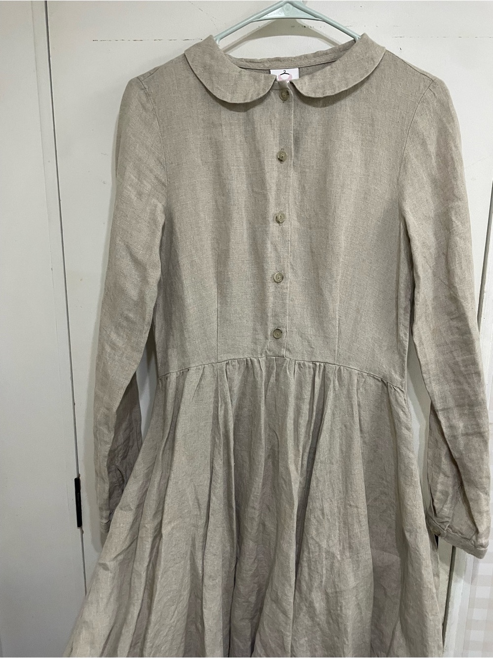 Son de Flor classic dress Peter Pan collar slow fashion